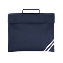 Quadra Classic Reflective Book Bag - One Size, French Navy