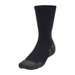 Under Armour Unisex Adult Performance Tech Crew Socks (Pack of 3) - M, Black