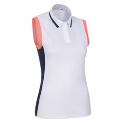 Mountain Warehouse Womens/Ladies Classic Polo Neck Golf Vest Top - 28 UK, White