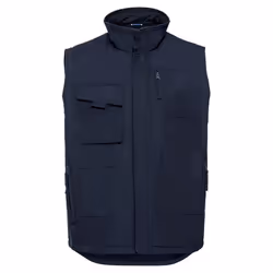 Russell Mens Heavy Duty Gilet - XS, French Navy