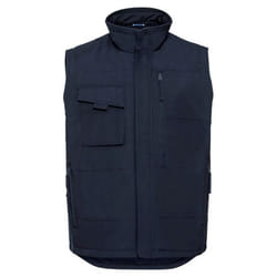 Russell Mens Heavy Duty Gilet - XS, French Navy