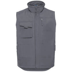 Russell Mens Heavy Duty Gilet - L, Convoy Grey