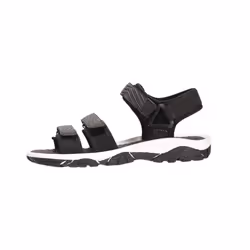 Mountain Warehouse Childrens/Kids 3 Touch Fastening Strap Sandals - 12 UK Child, Black