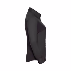Russell Womens/Ladies Oxford Easy-Care Long-Sleeved Shirt - XS, Black