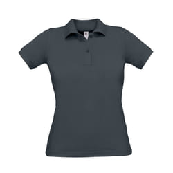 B&C Womens/Ladies Safran Pure Polo Shirt - XS, Dark Grey