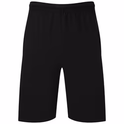 Fruit of the Loom Mens Iconic 195 Jersey Shorts - S, Black