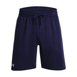 Under Armour Mens Rival Fleece Shorts - M R, Midnight Navy/White
