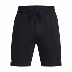 Under Armour Mens Rival Fleece Shorts - M R, Black/White