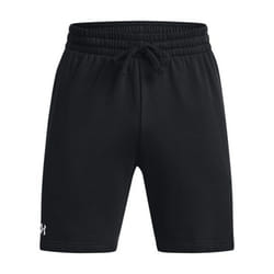 Under Armour Mens Rival Fleece Shorts - M R, Black/White