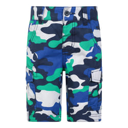 Mountain Warehouse Childrens/Kids Camo Cargo Shorts - 3-4 Years, Bright Blue