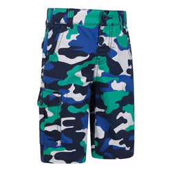 Mountain Warehouse Childrens/Kids Camo Cargo Shorts - 13 Years, Bright Blue