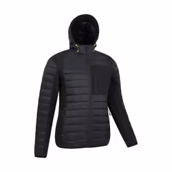 Mountain Warehouse Mens Turbine II Softshell Padded Jacket - M, Jet Black