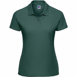 Russell Womens/Ladies Classic Plain Polycotton Polo Shirt - 10 UK, Bottle Green