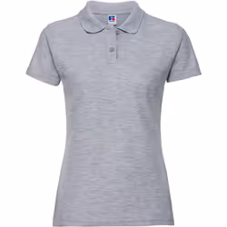 Russell Womens/Ladies Classic Plain Polycotton Polo Shirt - 14 UK, Light Oxford Grey