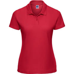 Russell Womens/Ladies Classic Plain Polycotton Polo Shirt - 16 UK, Classic Red