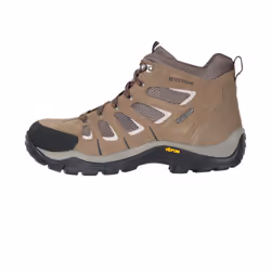 Mountain Warehouse Mens Field Extreme Suede Wide Walking Boots - 7.5 UK, Brown