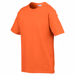 Gildan Childens/Kids SoftStyle Ringspun T-Shirt - 12-13 Years, Orange