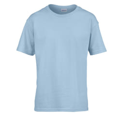 Gildan Childens/Kids SoftStyle Ringspun T-Shirt - 3-4 Years, Light Blue