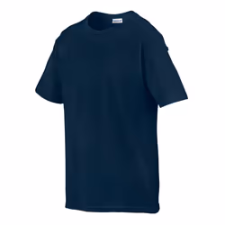 Gildan Childens/Kids SoftStyle Ringspun T-Shirt - 12-13 Years, Navy