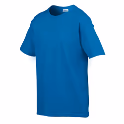 Gildan Childens/Kids SoftStyle Ringspun T-Shirt - 12-13 Years, Sapphire Blue