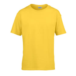 Gildan Childens/Kids SoftStyle Ringspun T-Shirt - 12-13 Years, Daisy