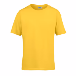 Gildan Childens/Kids SoftStyle Ringspun T-Shirt - 7-8 Years, Daisy