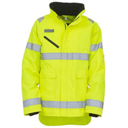 Yoko Unisex Adult Fontaine Hi-Vis Storm Jacket - S, Yellow