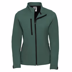 Russell Womens/Ladies Soft Shell Jacket - L, Bottle Green