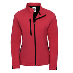 Russell Womens/Ladies Soft Shell Jacket - XS, Classic Red