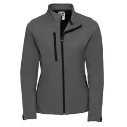 Russell Womens/Ladies Soft Shell Jacket - XS, Titanium