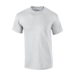 Gildan Mens Cotton T-Shirt - XXL, Ash