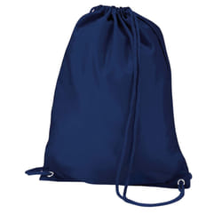 Quadra Drawstring Bag - One Size, French Navy