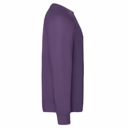 Fruit of the Loom Mens Classic Raglan Sweatshirt - XL, Purple