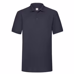 Fruit of the Loom Mens Polycotton Pique Heavy Polo Shirt - 3XL, Deep Navy