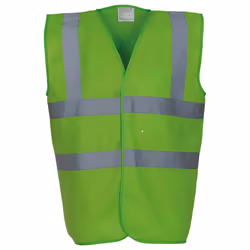 Yoko Unisex Adult Hi-Vis Waistcoat - M, Lime