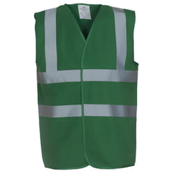Yoko Unisex Adult Hi-Vis Waistcoat - 3XL, Paramedic Green