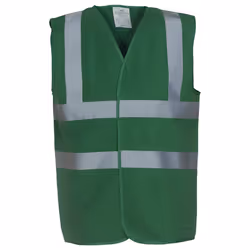 Yoko Unisex Adult Hi-Vis Waistcoat - XXL, Paramedic Green