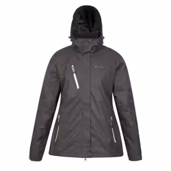 Mountain Warehouse Womens/Ladies Bracken Melange 3 in 1 Jacket - 20 UK, Black
