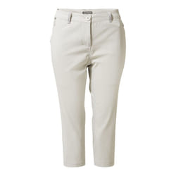 Craghoppers Womens/Ladies Kiwi Pro II Cropped Trousers - 20 UK, Dove Grey