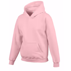 Gildan Childrens/Kids Heavy Blend Hooded Sweatshirt - 5-6 Years, Light Pink