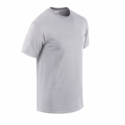 Gildan Mens Heavyweight T-Shirt - XL, Sports Grey