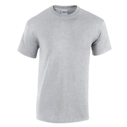 Gildan Mens Heavyweight T-Shirt - XXL, Sports Grey