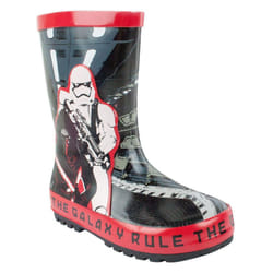 Star Wars Boys Rule The Galaxy Kylo Ren Wellington Boots - 7 UK Child, Black/Red