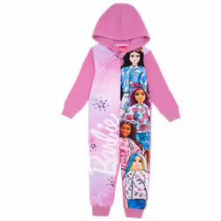 Barbie Girls All-In-One Nightwear - 3-4 Years, Pink