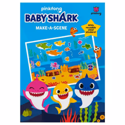 Baby Shark Make A Scene Activity Book