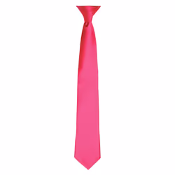 Premier Unisex Adult Satin Tie - One Size, Hot Pink