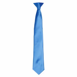 Premier Unisex Adult Satin Tie - One Size, Sapphire Blue