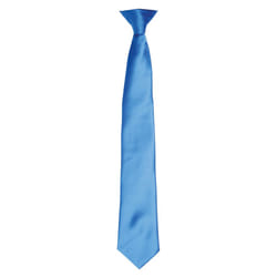Premier Unisex Adult Satin Tie - One Size, Sapphire Blue