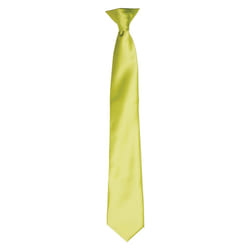 Premier Unisex Adult Satin Tie - One Size, Lime