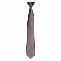 Premier Unisex Adult Satin Tie - One Size, Dark Grey